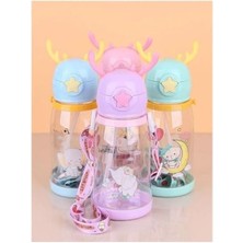 MarkEntegra Çocuk Matarası, Geyik Figürlü, 700 ml Kapasiteli