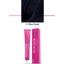 Toyigoo Premium 1.1 Mavi Siyah - Kalıcı Krem Saç Boyası 50 G Tüp TYG-84037RS