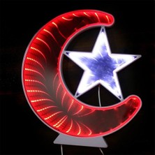 Twin Store Ay Yıldız Işık Pano Türk Bayrağı Bigem BM-079