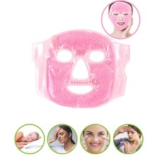 Twin Store Jel Boncuklu Yüz Maskesi -Soğuk Sıcak Jel Yüz Maskesi Buz -Sıcak Press