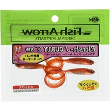 MarkEntegra 2" Flash-J Curly Sw Silikon Yem (5 Adet)