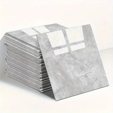 Twin Store Gri Mermer Desen Du Sticker (30*30)