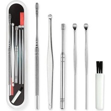 İntora 6 Parça Paslanmaz Çelik Kulak Temizleyici