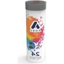 MarkEntegra Metal Tüp Boya Kalemi Seti - 24 Renk