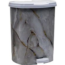 Toyigoo Asude 2 No Desenli Pedallı Çöp Kovası ROYALEKS-ASD187 TYG-84037RS