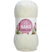 Toyigoo 5 Adet Cotton Lüks Yelek Tunik Kazak Bluz Hırka Ipi Yünü Süt Beyaz 97570 TYG-84037RS