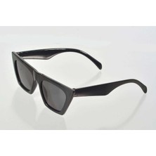 Toyigoo Siyah Çerçeve Cat Eye Kadın Güneş Gözlüğü - Moda Gözlük TYG-84037RS
