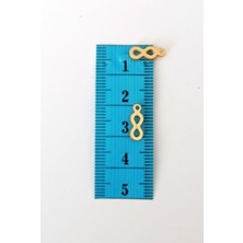 Toyigoo Oya Abiye Bileklik Kolye Pleksi Metalik Plastik Pul Altın Renk 8 Gram 130 Adet - BNC487 TYG-84037RS