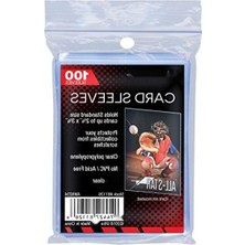 MarkEntegra 100 Adet Yumuşak Kart Kılıfı - 2-5/8" x 3-5/8", Şeffaf Koruma