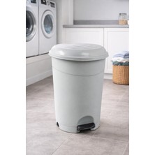 12 Litre Gri Pedallı Iç Kovalı Çöp Kovası | Koku Önleyici Kapaklı | Mutfak & Banyo