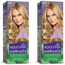 Toyigoo Naturals Saç Boyası Açık Kumral 8/0 2x Paket TYG-84037RS