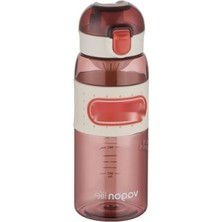 MarkEntegra 600 ml Kapasiteli Kaydırmaz Gövde Su Matarası, Süzgeçli