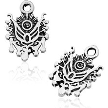 İntora ​925 Ayar Gümüş Osmanlı Arması Tesbih Püskülü