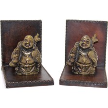 İntora Pirinç Budalı Kitap Tutucu