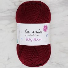 Twin Store La Mia Baby Boom Bordo El Örgü Ipi - 110 - 34453