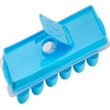 Toyigoo Silikon Tabanlı Buzluk Buz Kalıbı Kare Buz Kalıbı Doldur Kullan Mavi Viole TYG-84037RS