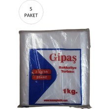 Toyigoo Bakkaliye Naylon Torba 3'kg Lık 26X42 cm 5 Paket (Takriben 825 Adet) TYG-84037RS