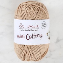 Twin Store La Mia Mini Cottony 25 gr Bej Bebek El Örgü Ipi -