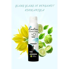 Toyigoo Emotion Invisible Fresh Black & White Kadın Deodorant 150ML Vegan, Leke Bırakmaz TYG-84037RS