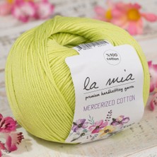 Twin Store La Mia Mercerized Cotton Yeşil El Örgü Ipi - 150 - 33587