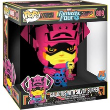 Marvel Jumbo Funko Pop | Galactus With Silver Surfer (Black Light Version) 809
