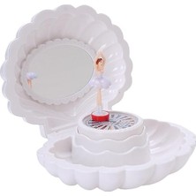 İntora Dans Eden Balerinli Istiridye Müzik ve Takı Kutusu N-38