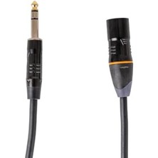 MarkEntegra Dayanıklı 1.5m Xlr-Trs Stereo Kablo