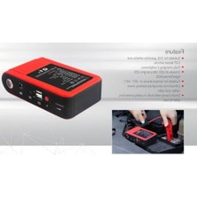 MarkEntegra Multifonksiyonel Araç Marş Cihazı - Taşınabilir Power Bank ve Acil Durum Işığı