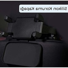 MarkEntegra Araç Içi Koltuk Başlığı Telefon ve Tablet Tutucu - 360 Derece Dönebilir