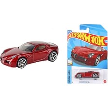 MarkEntegra Alfa Romeo 8c Competicione Model Araba Maketi - Koyu Kırmızı