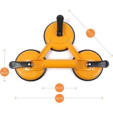 MarkEntegra Üçlü Plastik Vantuz - Cam ve Fayans Tutucu