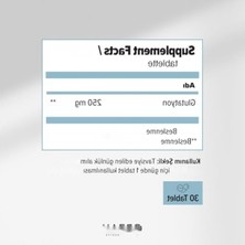 MarkEntegra L-Glutatyon Takviye Edici Gıda - 250 Mg, 30 Tablet