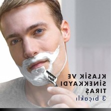 MarkEntegra Aktif Karbonlu Tıraş Makinesi Seti + 2 Yedek Bıçak