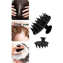 MarkEntegra Yumuşak Silikon Uçlu Saç Derisi Masaj Tarağı