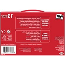 MarkEntegra 12’li Canlı Renk Pastel Boya Seti - Taşınabilir Ambalaj