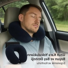 MarkEntegra Ergonomik Büyük Boy Seyahat Boyun Yastığı
