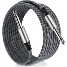 MarkEntegra 10 Metre Uzunluğunda 6.35 mm Enstrüman Jack Kablosu