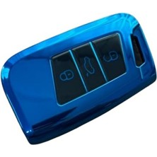 MarkEntegra Akıllı Anahtar Kumanda Kabı Kılıfı - Uyumlu Volkswagen Passat B8