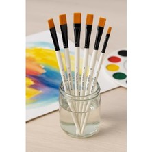 MarkEntegra 6 Parça Akrilik ve Yağlıboya Fırça Seti