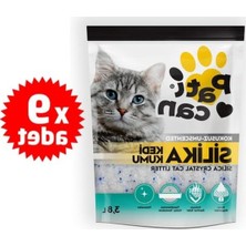 MarkEntegra 9 Adet 3.8 Lt Silika Kedi Kumu