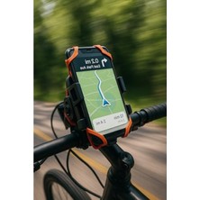 MarkEntegra Bisiklet Telefon Tutucu - 360° Dönme Özellikli