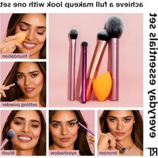 MarkEntegra Profesyonel Makyaj Fırça Seti - Yüz ve Göz Makyajı Için