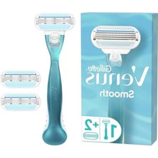 MarkEntegra Kadın Tıraş Makinesi ve 3 Adet Yedek Bıçak Seti