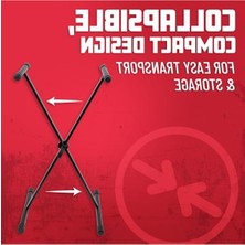 MarkEntegra Ağır Hizmet Tipi Klavye Standı - Yükleme Kapasitesi 45KG