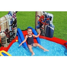 MarkEntegra Şişirilebilir Su Oyun Merkezi 2,11 M x 2,06 M x 1.27 M, Kaydıraklı ve Hedef Oyun Alanı