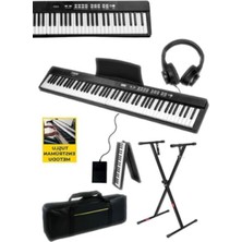 MarkEntegra Taşınabilir Katlanır 88 Tuşlu Dijital Piyano