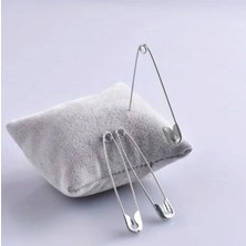 MarkEntegra 48 Adet Gümüş Çengelli Iğne Seti, 2,5-3,5-4 cm Boyut Seçenekleri