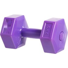 MarkEntegra Plastik Dambıl Seti, 2 Adet - Toplam 6 kg