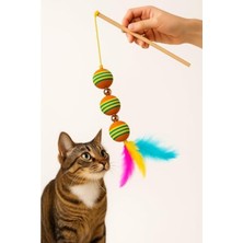 MarkEntegra Üç Toplu Kedi Oyun Oltası