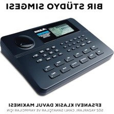 MarkEntegra Stüdyo Kalitesinde Davul Makinesi, 200+ Ses, Siyah